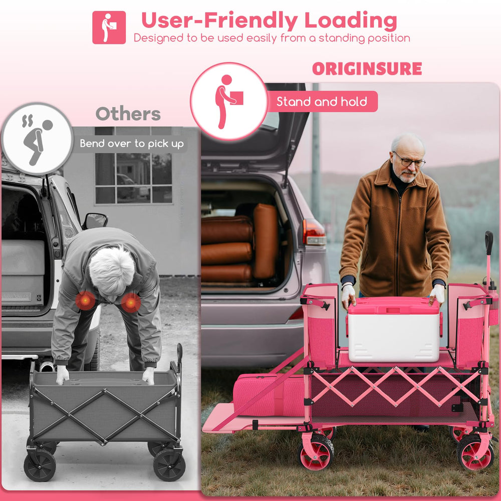 Originsure large 7x4 all-terrain wheel closeup for smooth rolling