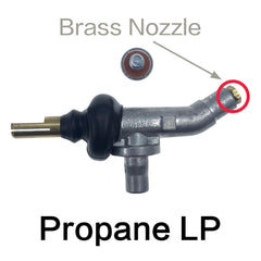 ORIGPARTS valve close-up of seal and machining detail ensuring reliable gas tightness