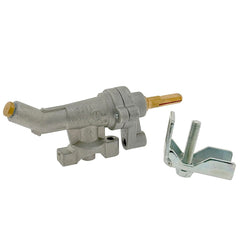 ORIGPARTS valve installed in Weber manifold demonstrating restored burner control and safety