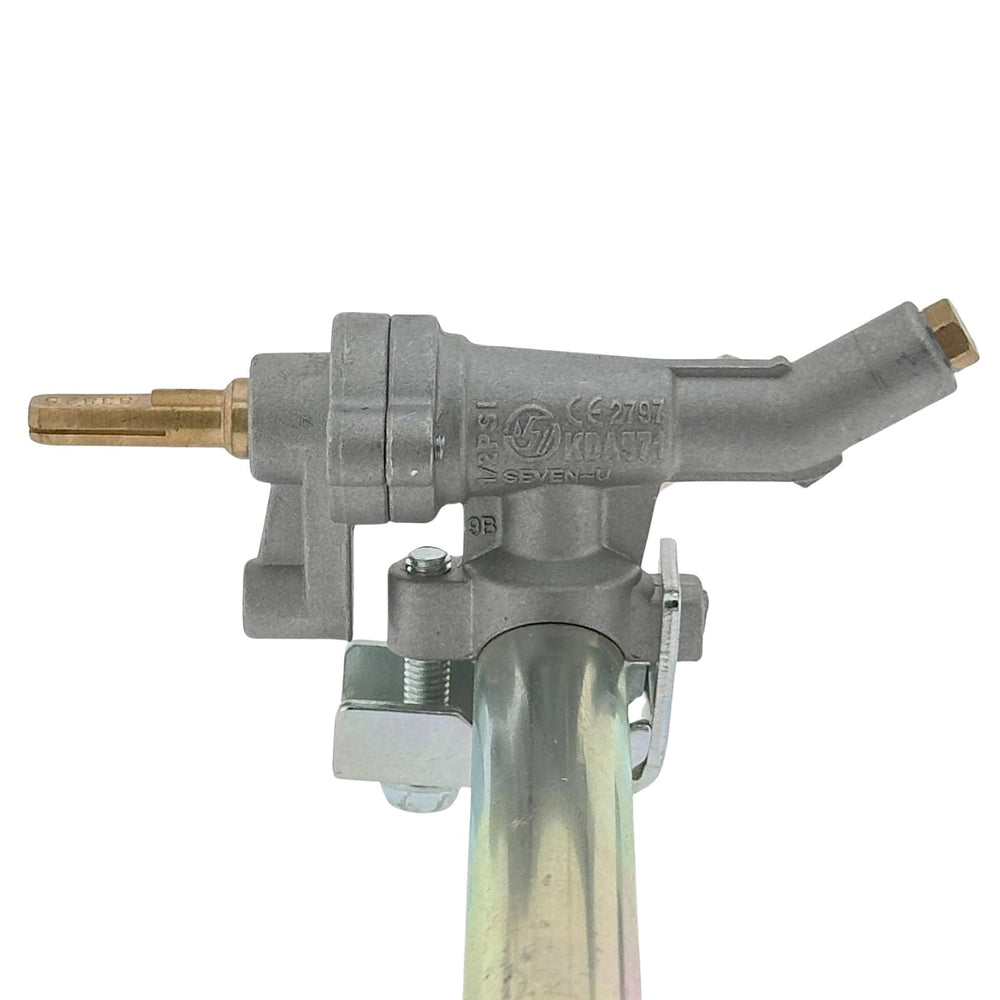 ORIGPARTS valve beside ruler for scale to confirm compatibility and installation planning