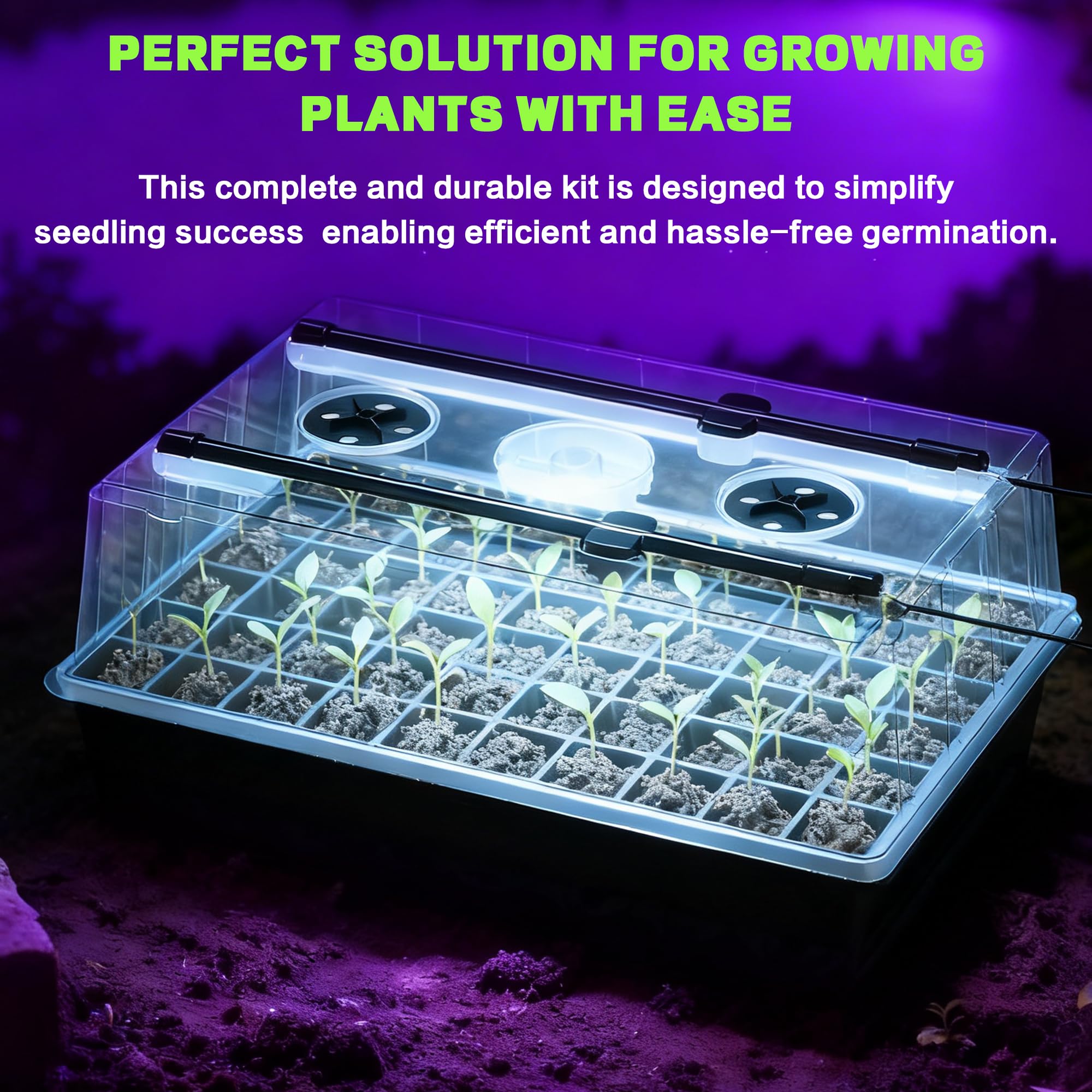 OrionEarth starter kit on windowsill with herbs showing easy indoor growing success