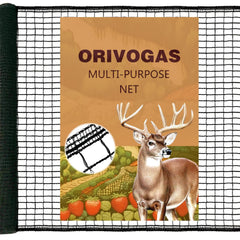 ORIVOGAS front view of full rolled fence showing size and packaging benefit