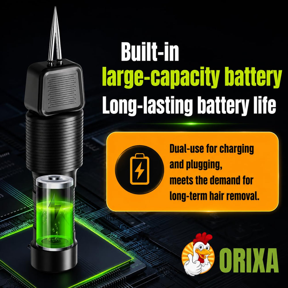 ORIXA stainless tweezer teeth detail showing corrosion-resistant durability