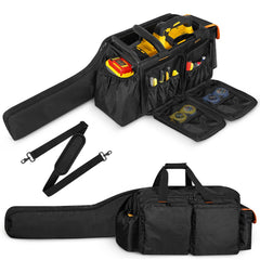 ORKELS front view of bag showing compartments and durable build for organized transport