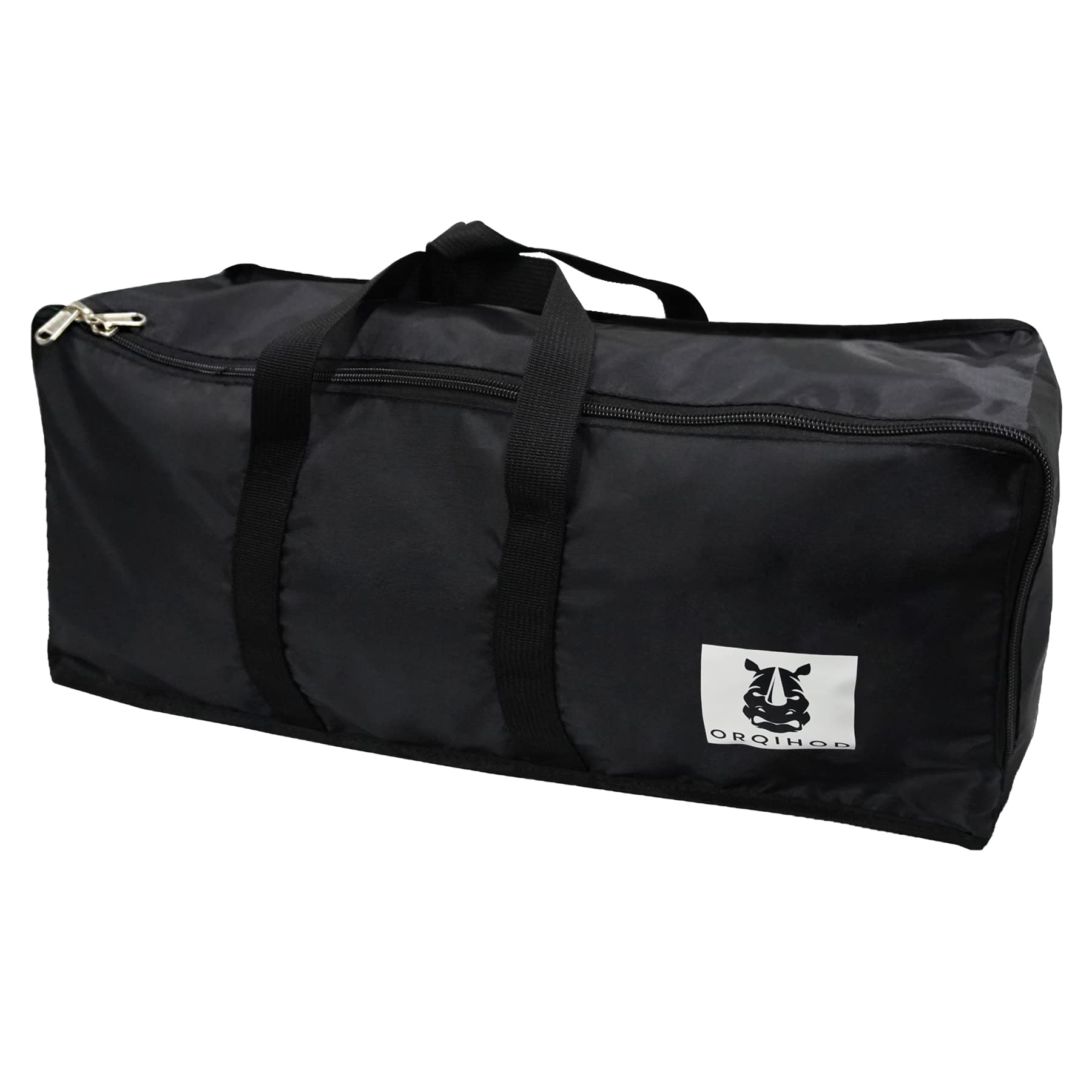 Orqihod front view showing bag exterior and dimensions for protection