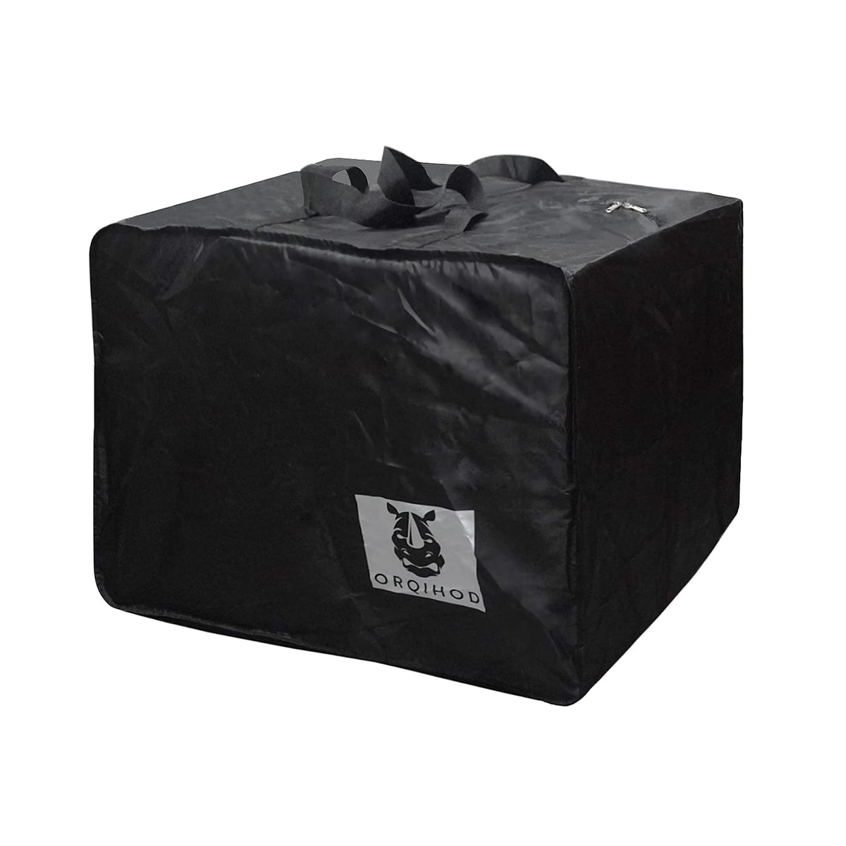 Orqihod front view of packed storage bag protecting cushions