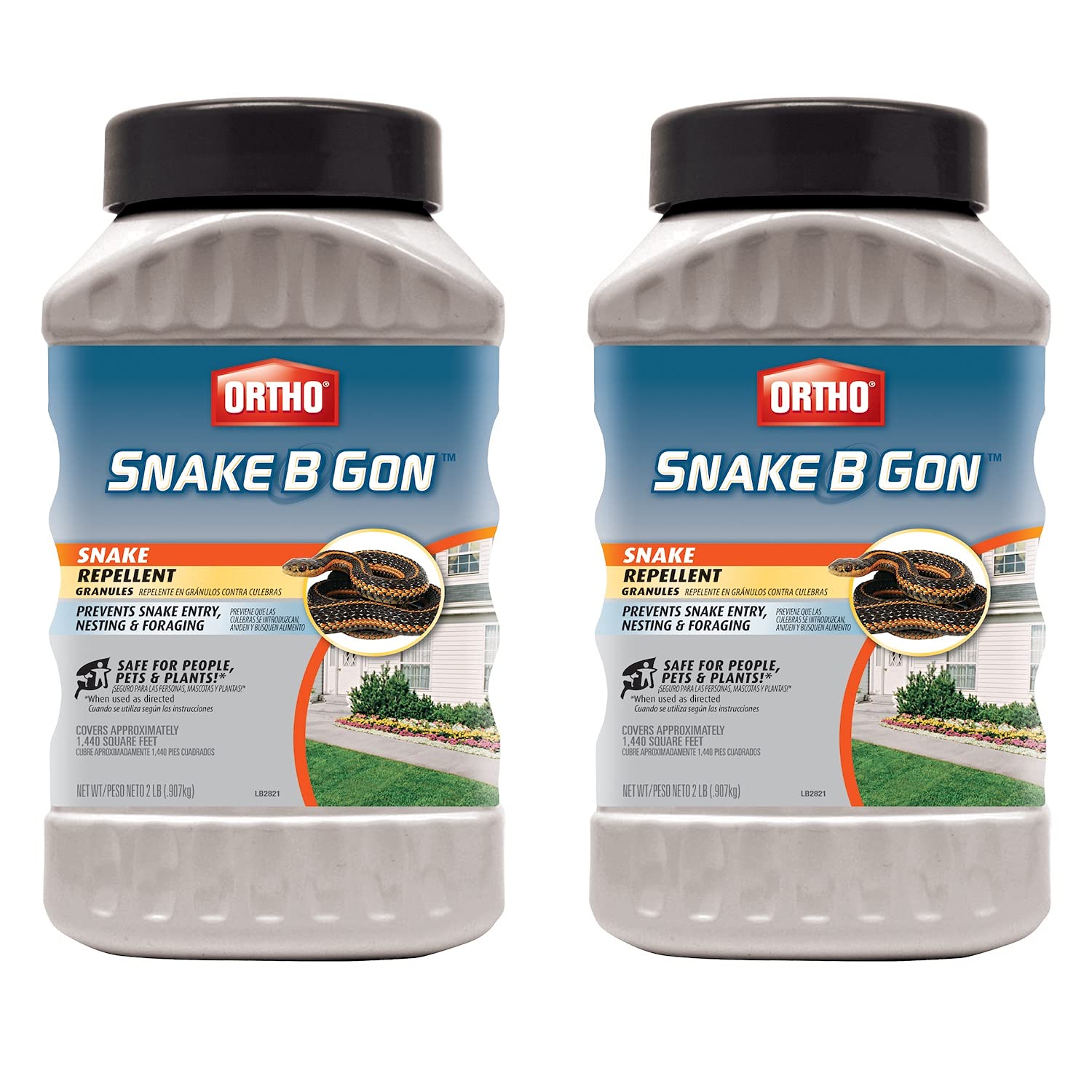 Ortho front bottle view showing product and easy application benefit
