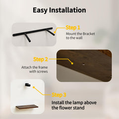 Orvado magnetic LED light attached under shelf illustrating cordless, adjustable illumination