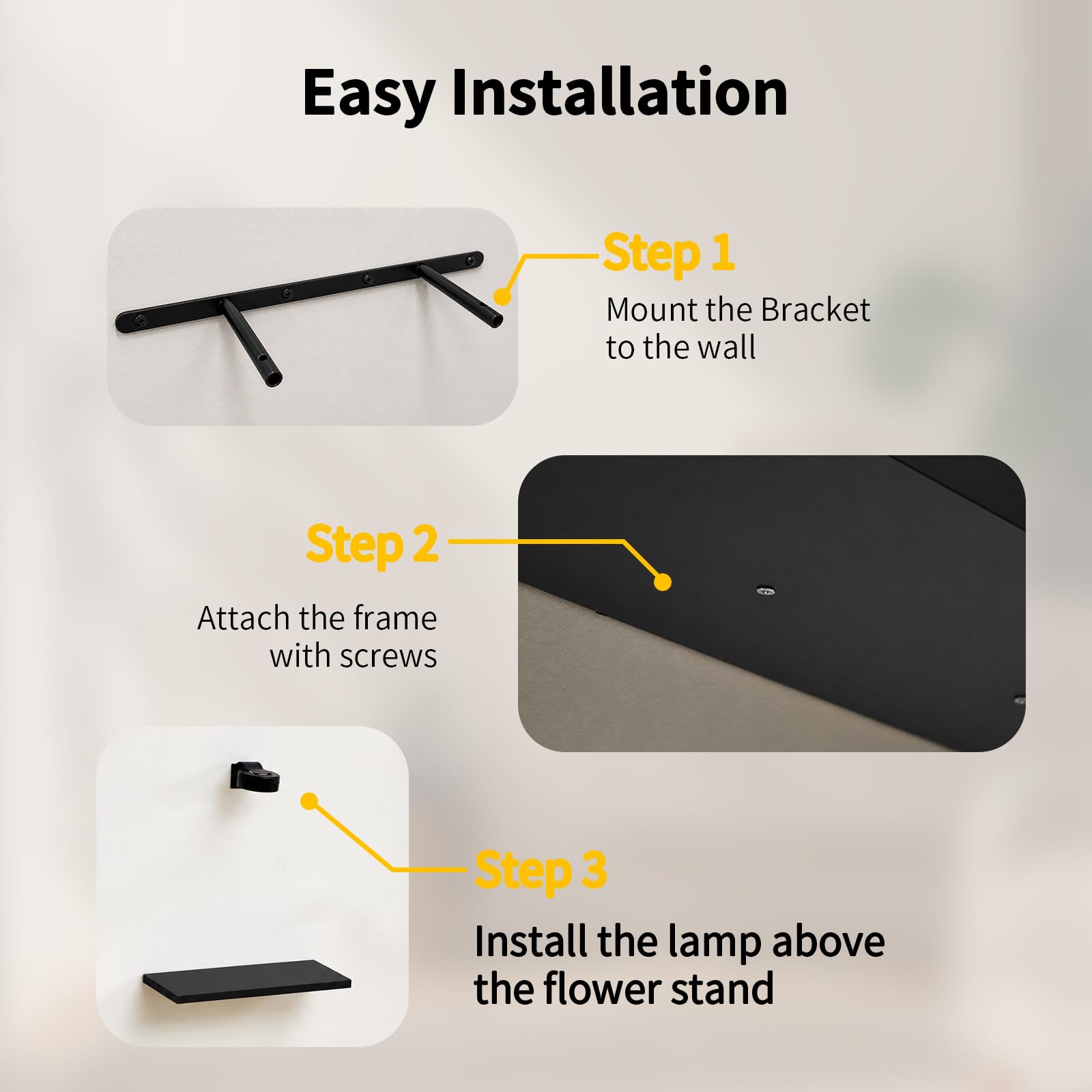 Orvado magnetic rechargeable LED light attached under shelf delivering focused plant illumination