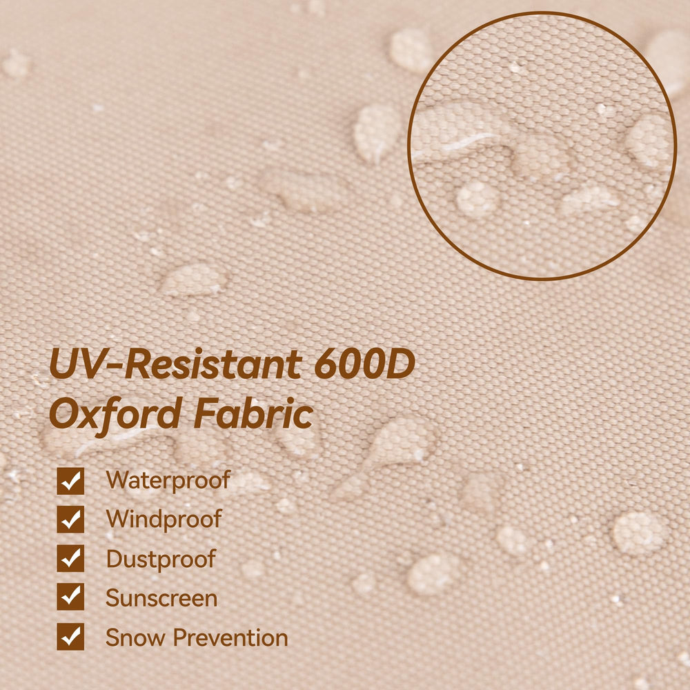 ORYNTREX 600D fabric close-up showing waterproof PU coating protection