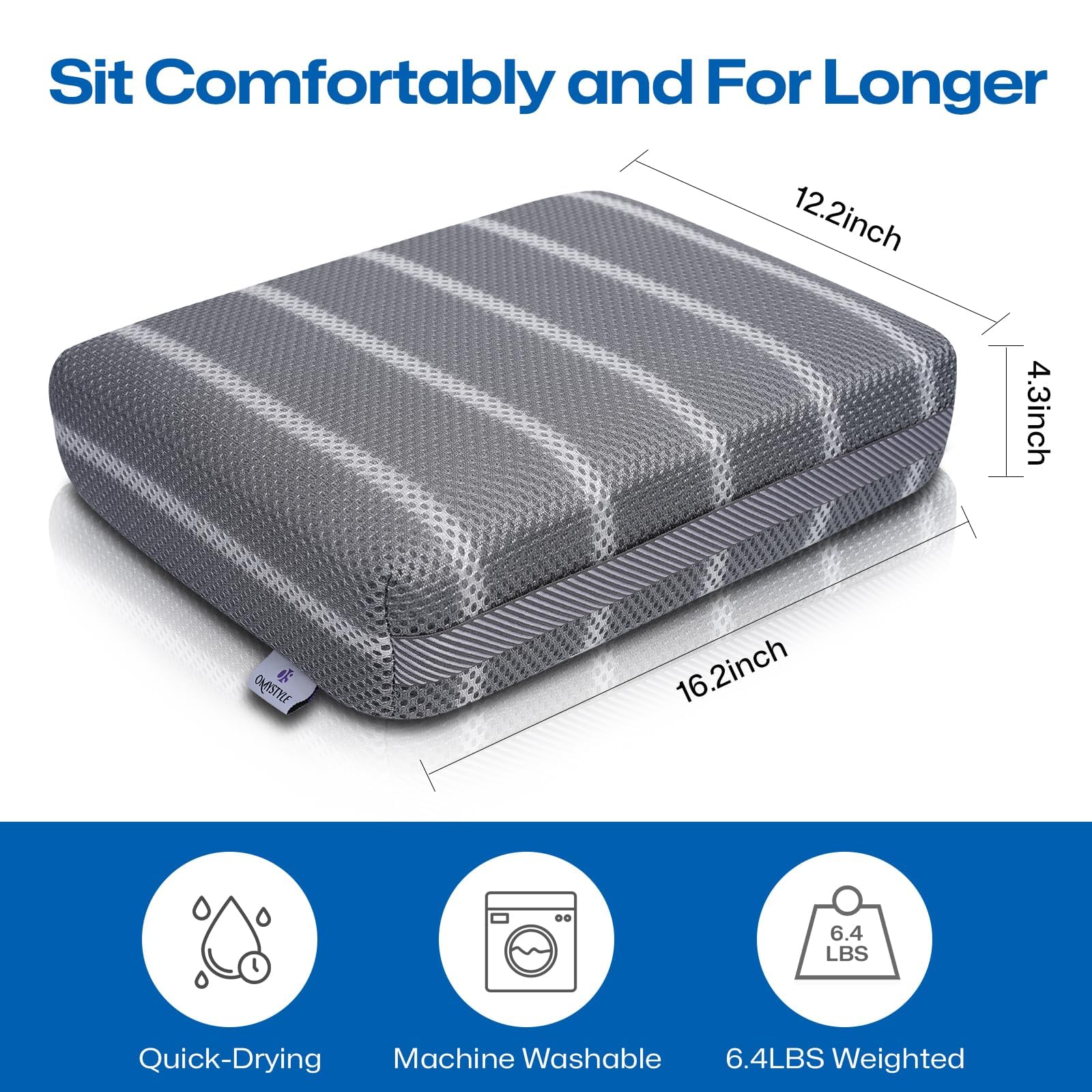 OS OMYSTYLE pillow in inflatable hot tub offering stable support