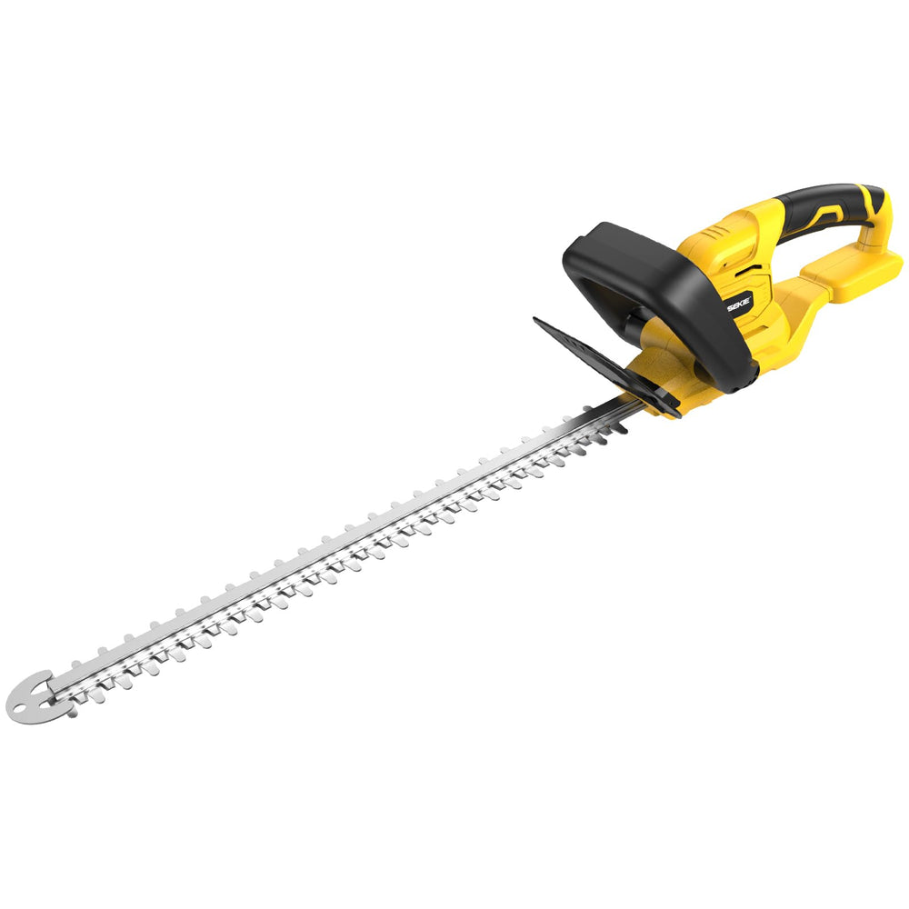 OSEKIE 22-inch front view showing full trimmer and long blade for wide coverage
