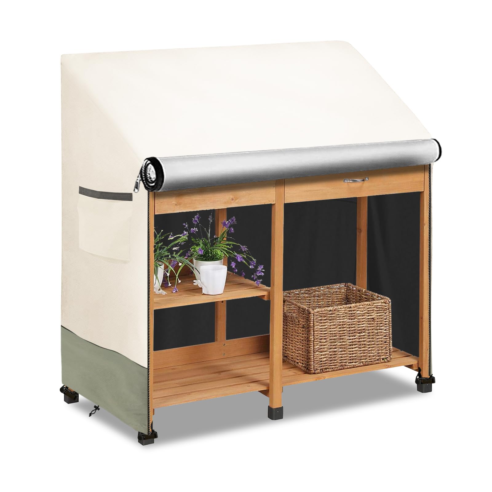 Osileyo front view showing full cover fit and weather protection