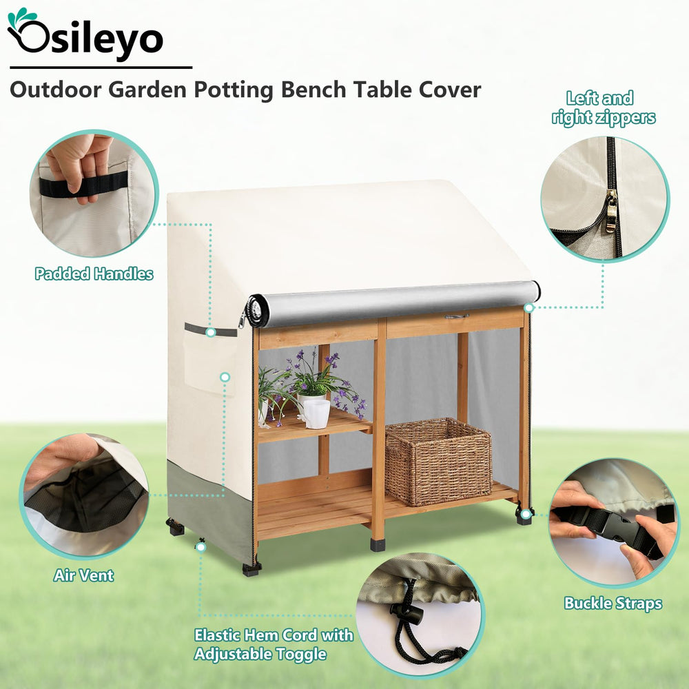 Osileyo padded handles shown for easy installation and removal
