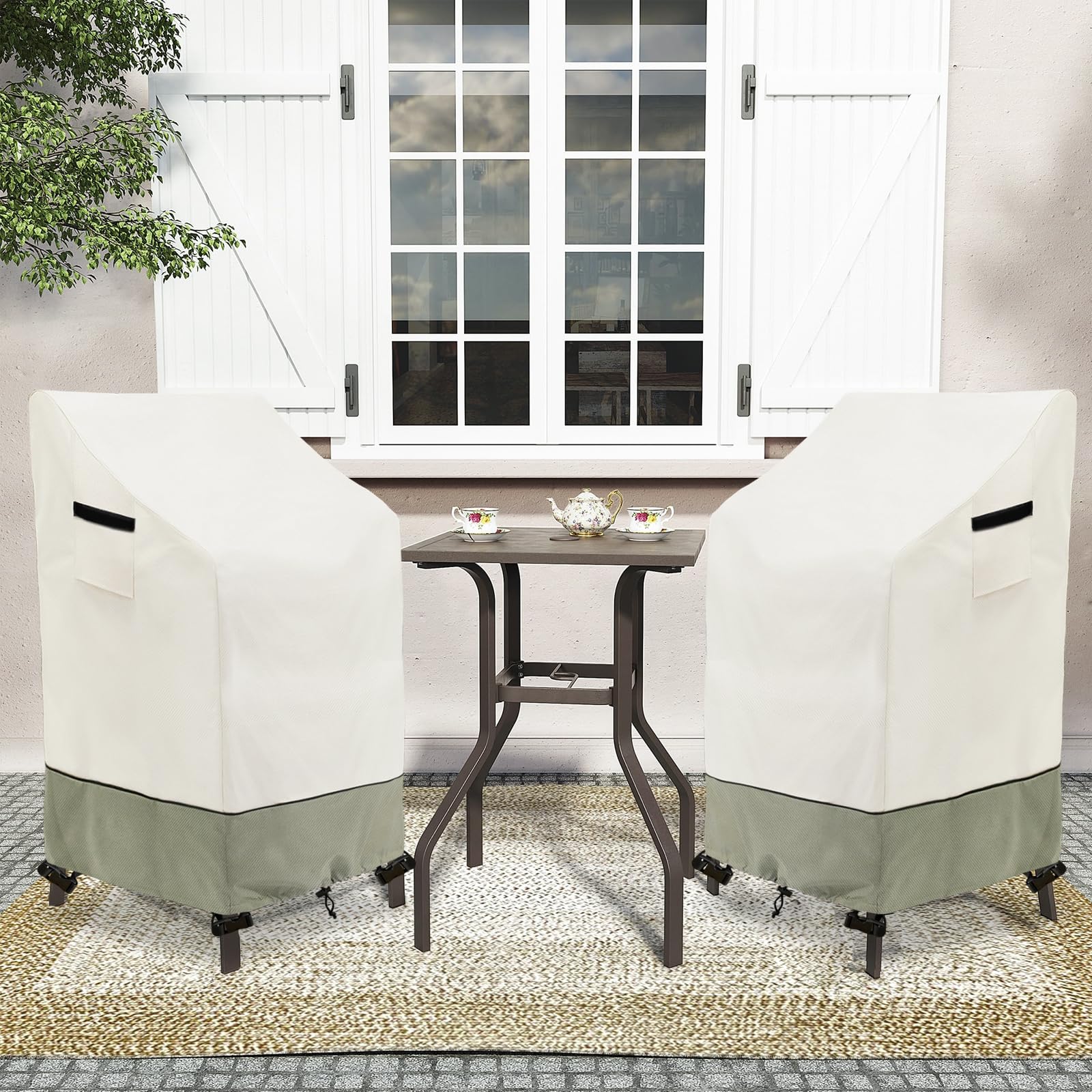 Osileyo storage bag with folded covers, conveys compact storage convenience