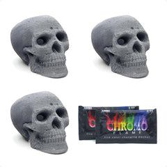 OSKER skull front view showing ceramic detail and spooky effect