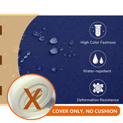 Oslimea fabric texture close-up showing waterproof polyester durability