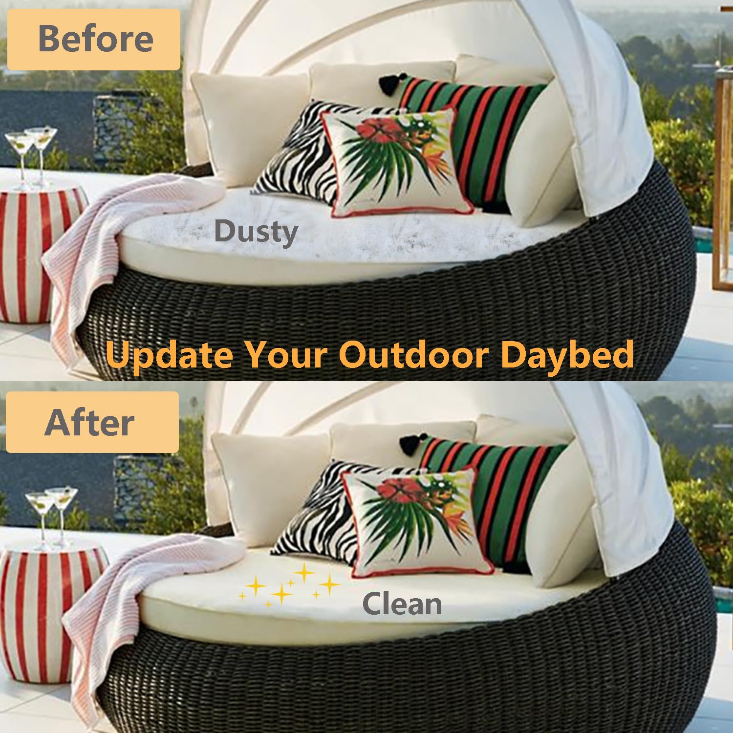 Oslimea fabric texture with water droplets showing quick-dry water resistance