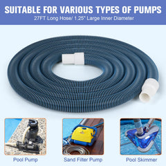 OSMOFUZE detailed corrugated hose texture demonstrating flexibility and kink resistance for smooth use