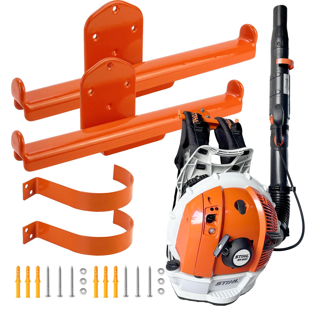 OSROENE front view of two wall brackets showing sturdy construction and space saving
