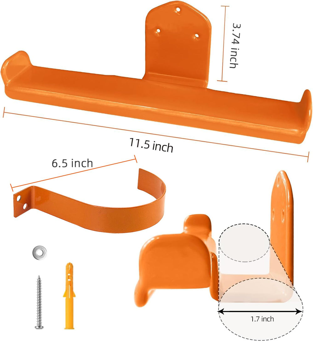 OSROENE close-up of orange rubber-coated hook protecting straps and handles