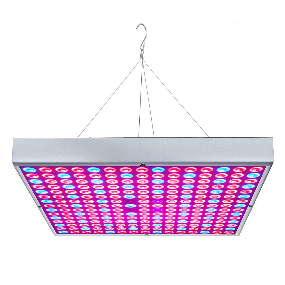 Osunby front view of 75W grow light showing full-spectrum output for healthy growth