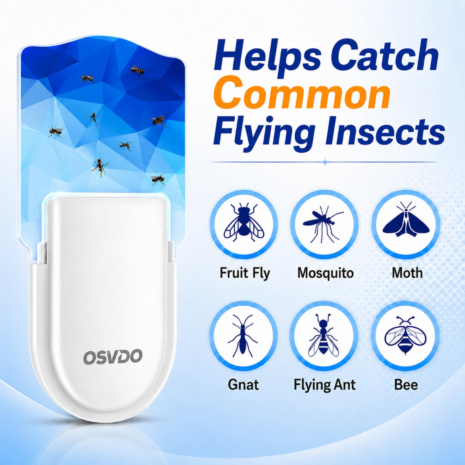osvdo device plugged in kitchen near fruit bowl providing discreet protection
