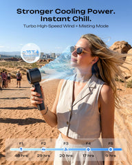 Otlonpe mist nozzle close-up delivering instant cooling relief