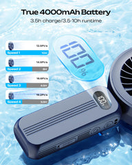 Otlonpe LED display indicating battery level for reliable runtime