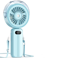 Otlonpe front view showing fan blades and compact body for portable cooling