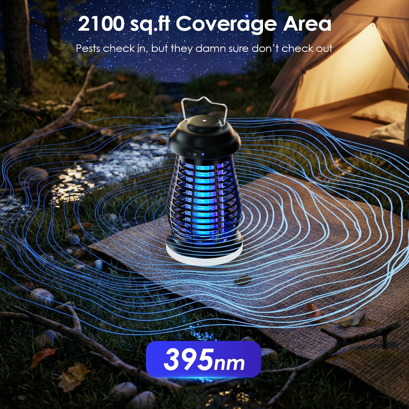 otlotrte used as camping lantern inside a tent offering bright portable light