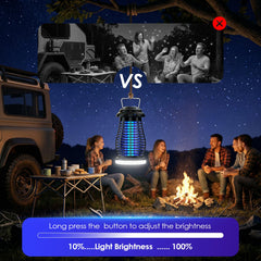 otlotrte in use on a backyard table providing insect control and ambiance