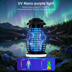 otlotrte LED lights displaying blue and white modes for extended runtime