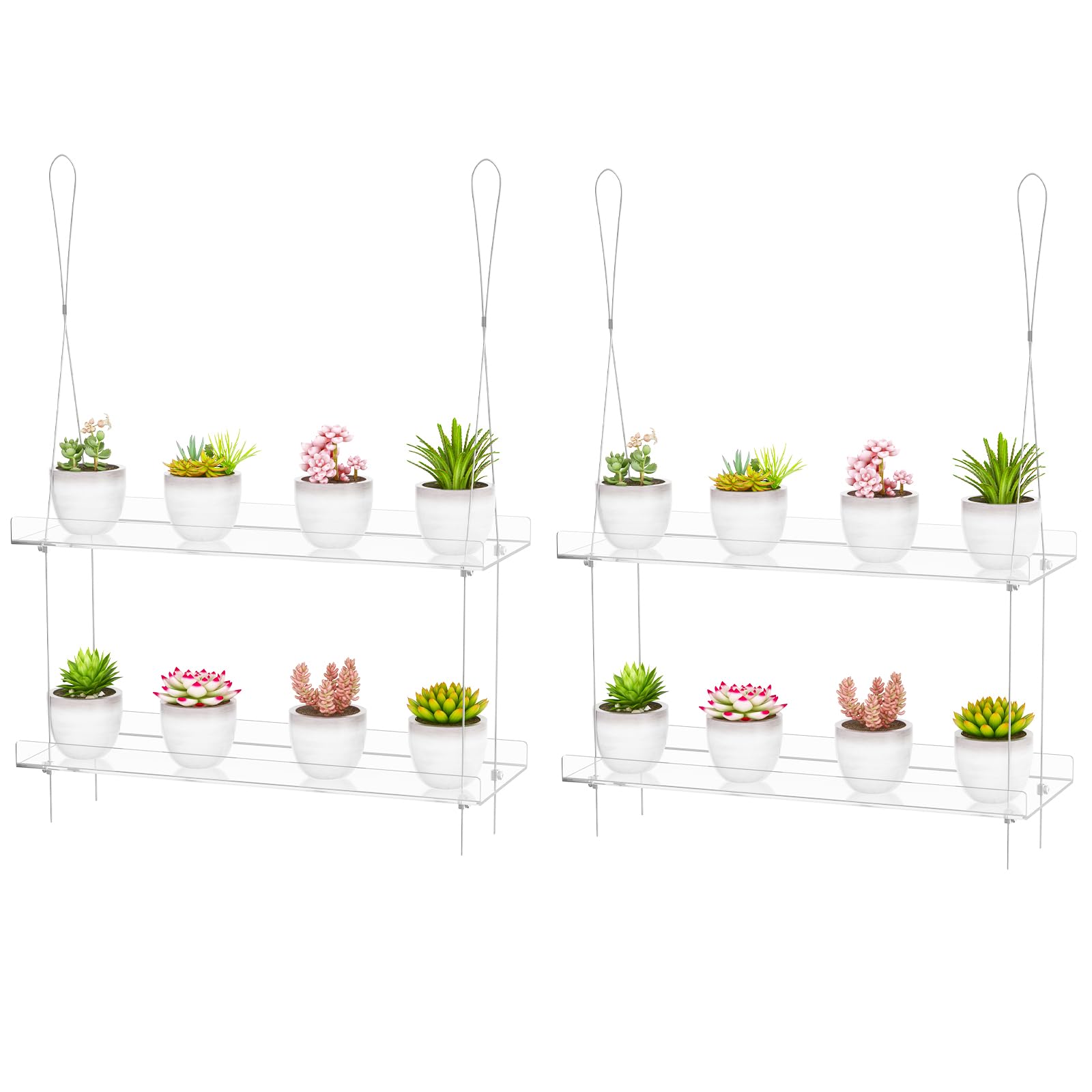 OtNiap package contents with measurements showing included shelf and cable convenience benefit