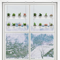 OtNiap side profile highlighting slim 1-inch depth and unobtrusive window fit benefit