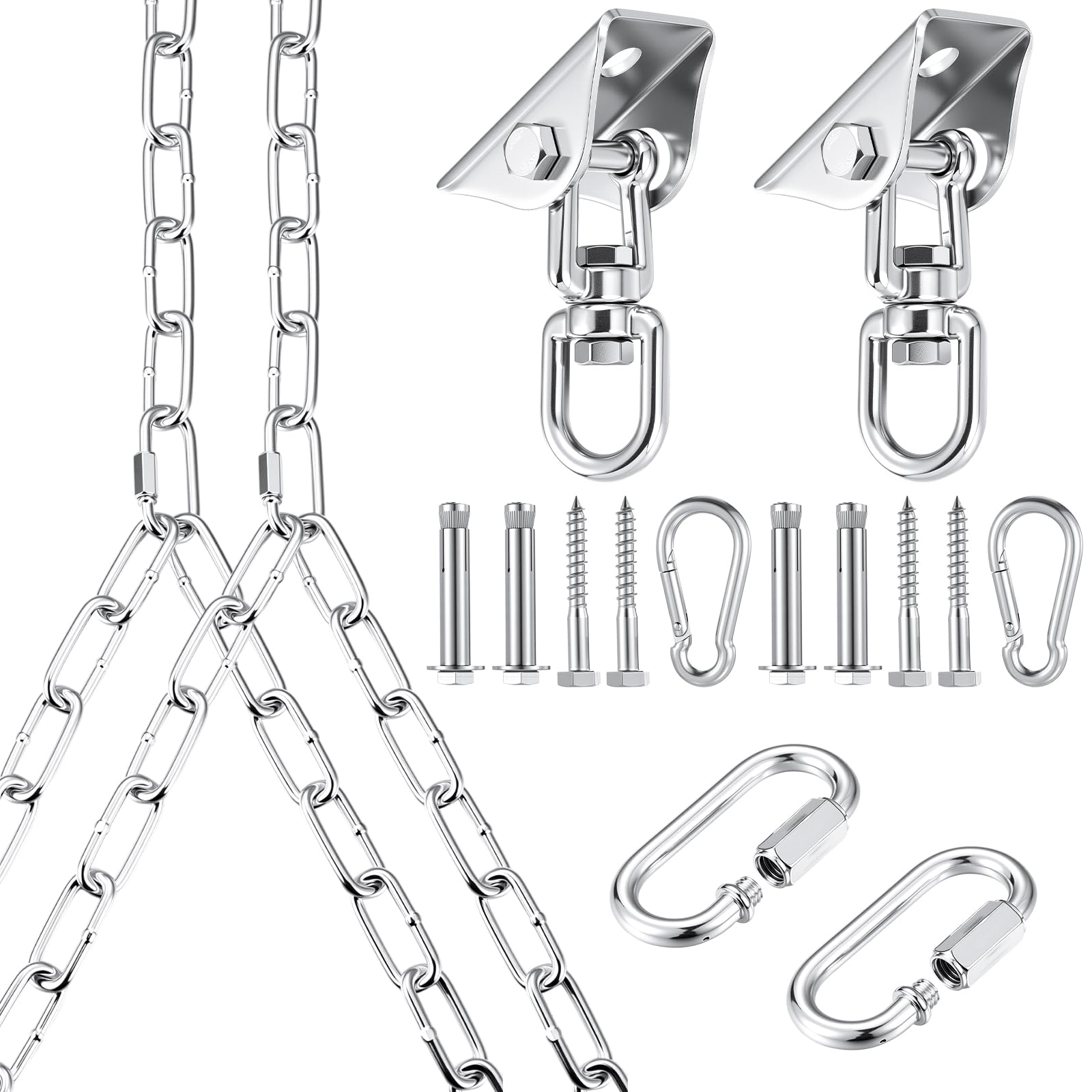 Otoolling front packaging of full hanging kit showing included parts and durable finish
