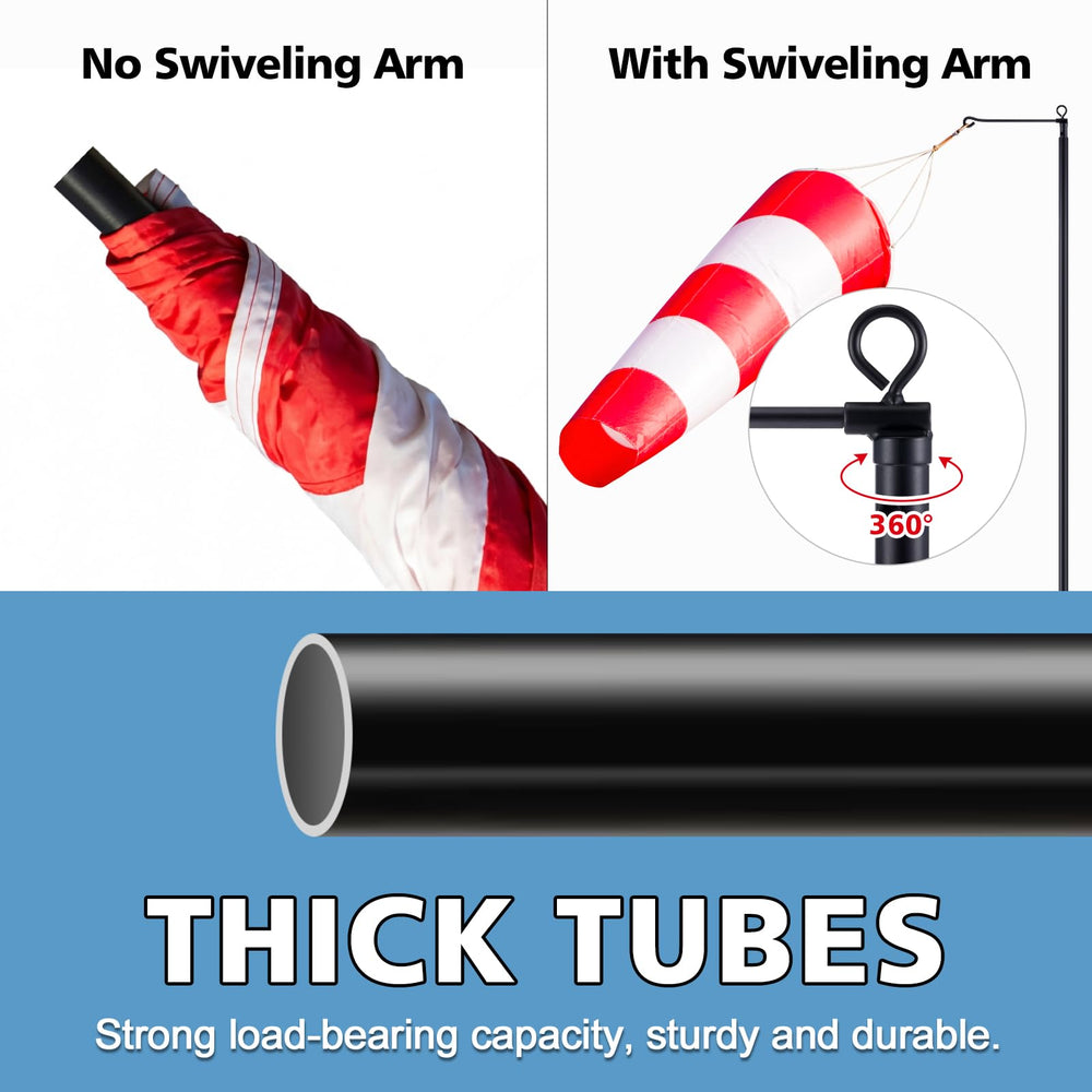 Otoolling metal ground spike installed anchoring pole securely in lawn