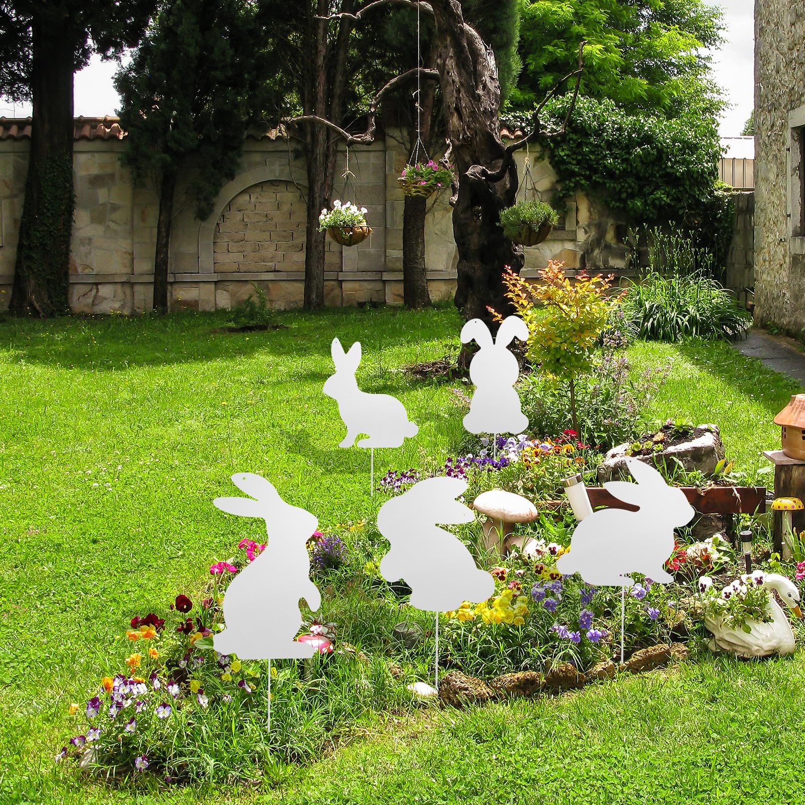 Otoolling lifestyle in garden party scene adding festive seasonal ambiance