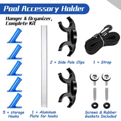 Otoolling plastic organizer compartments holding brushes and test kits for neat storage