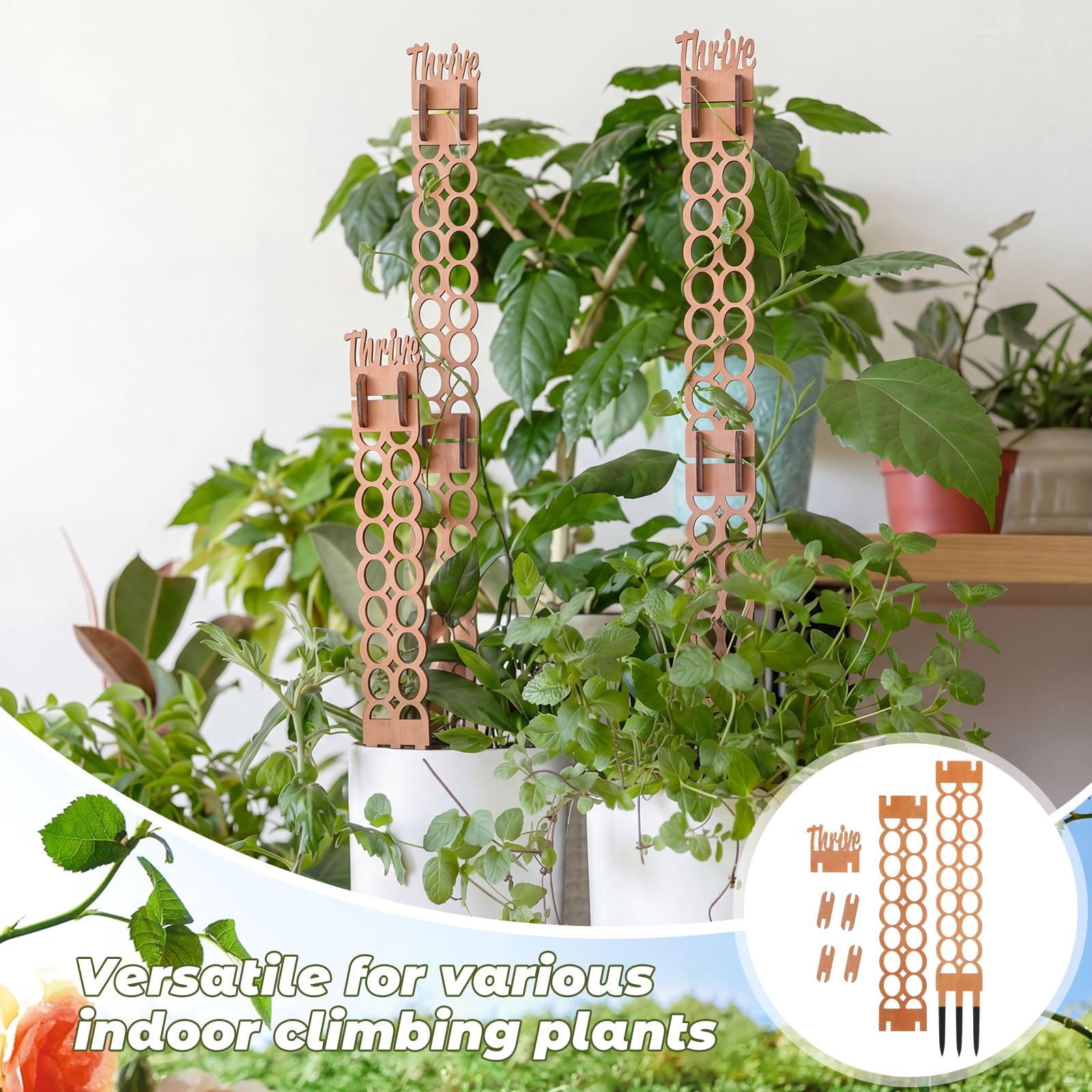 Otoolling trellis perforated pattern detail offering lightweight sturdy support benefit