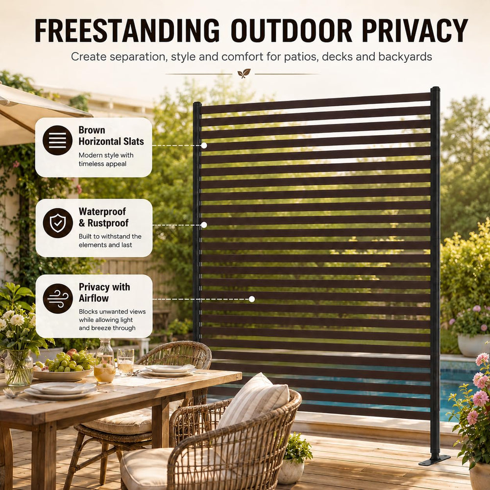 OTOSUNNY displaying potted planters attached to screen for vertical garden