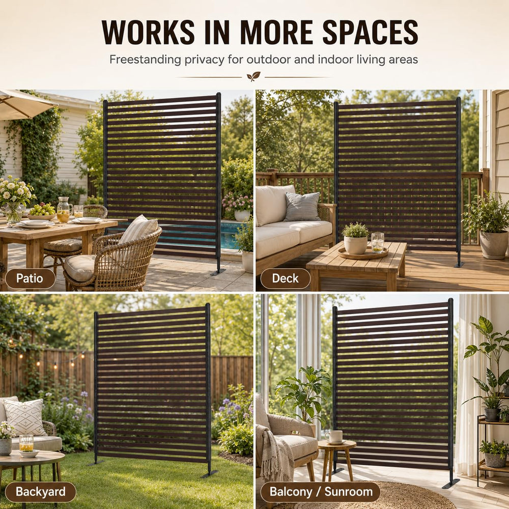 OTOSUNNY next to patio chair showing 36 by 72 inch size and scale