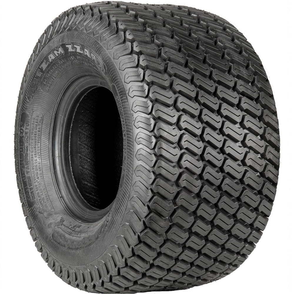 OTR Grassmaster sidewall detail displaying 4-ply construction and durable bead support