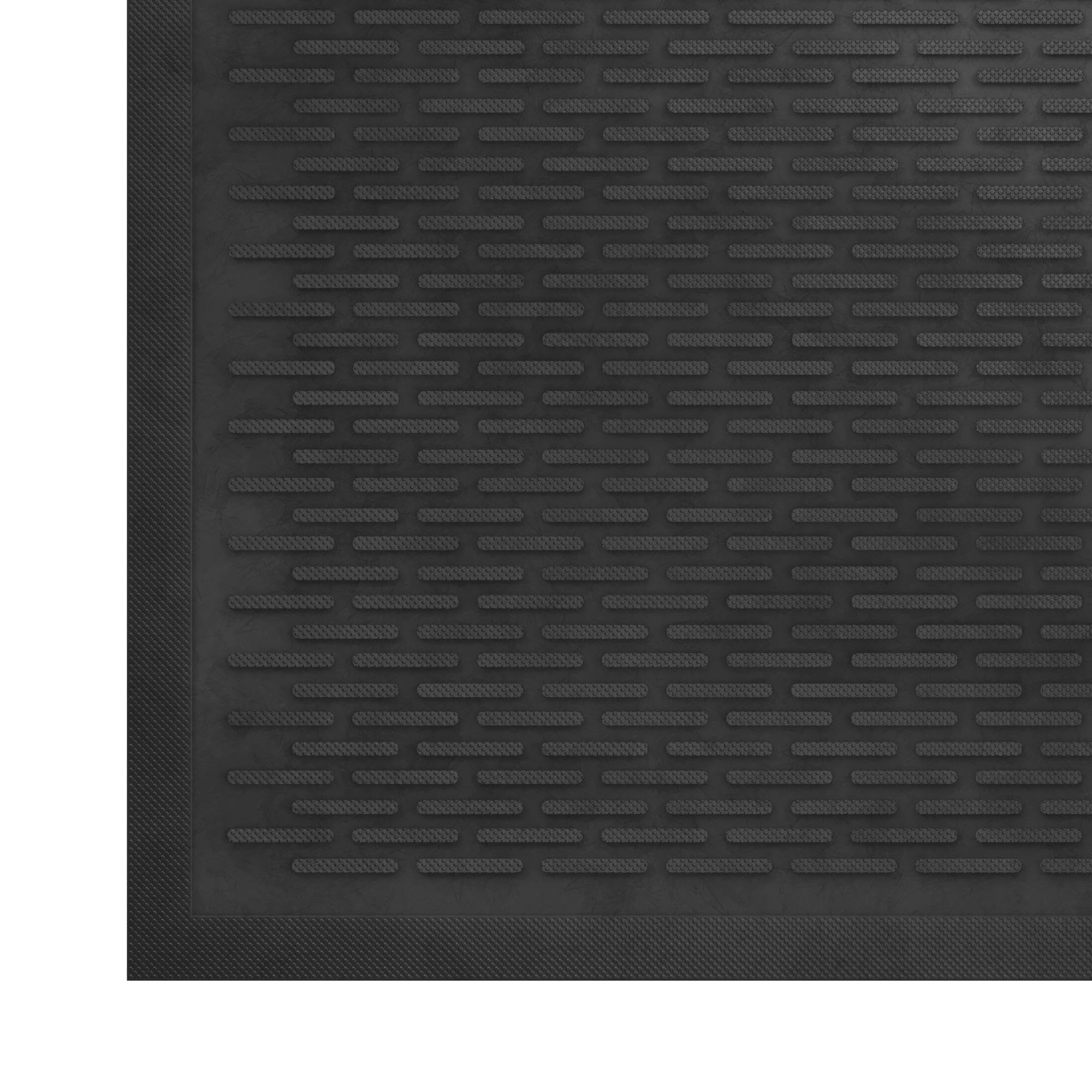Ottomanson on a porch setting offering durable, all-weather entryway protection