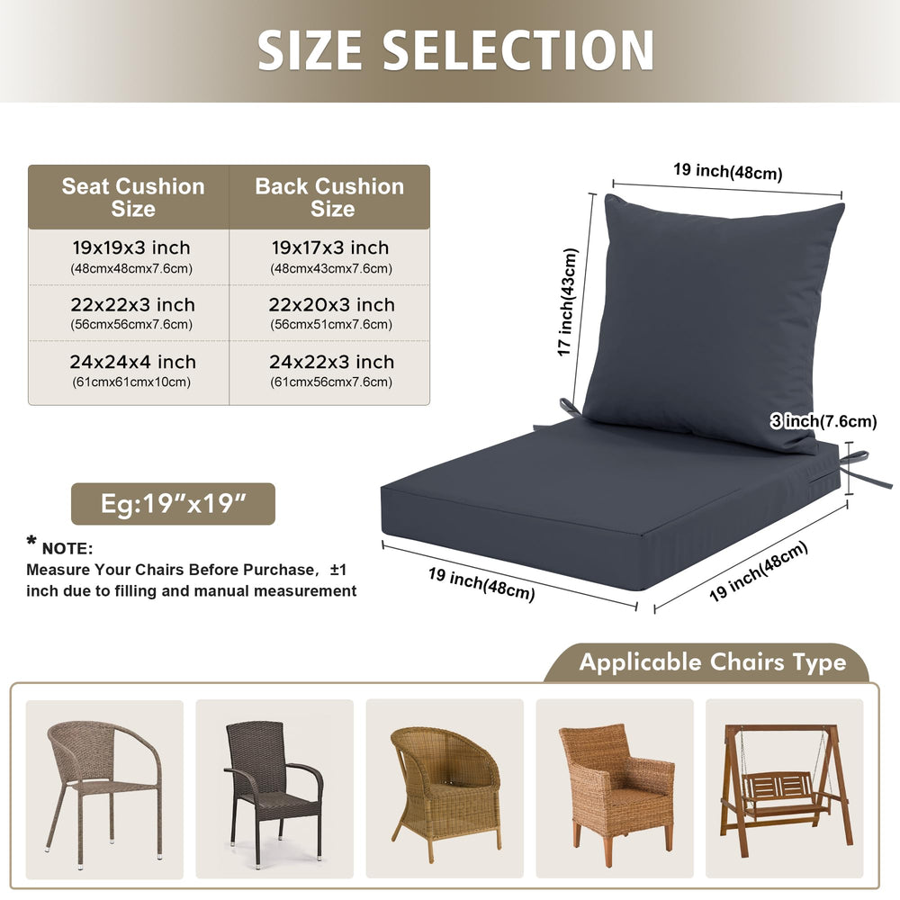 Ottowood foam cross-section showing 28D density for supportive outdoor comfort