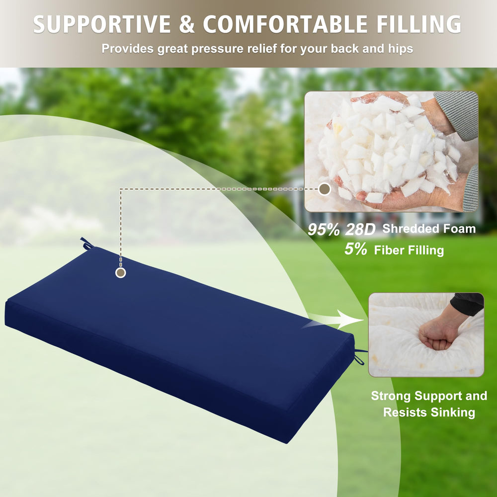 Ottowood side profile thickness revealing supportive high-resilience foam