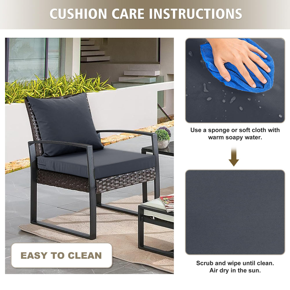 Ottowood water resistance splash demo illustrating repels moisture to keep cushions drier