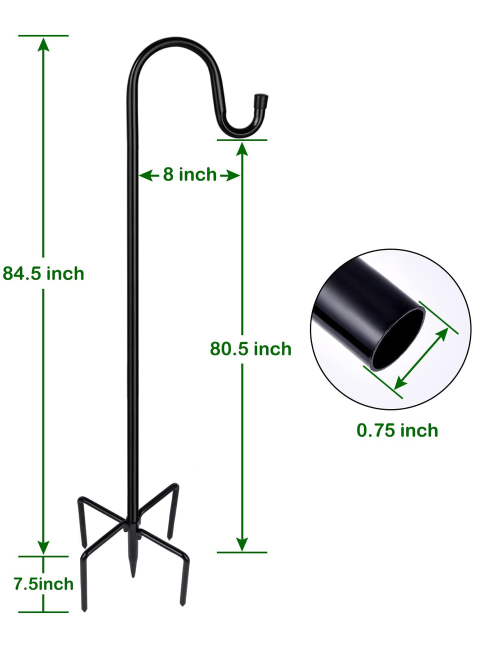 Ottsuls adjustable joints detail illustrating easy height changes and secure fit