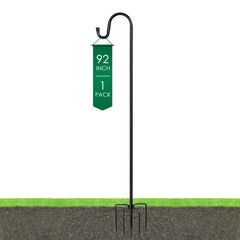 ottsuls front view complete pole showing full height and elegance, stable display