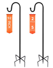 Ottsuls front view showing full hook and sturdy silhouette, adds elegant garden support